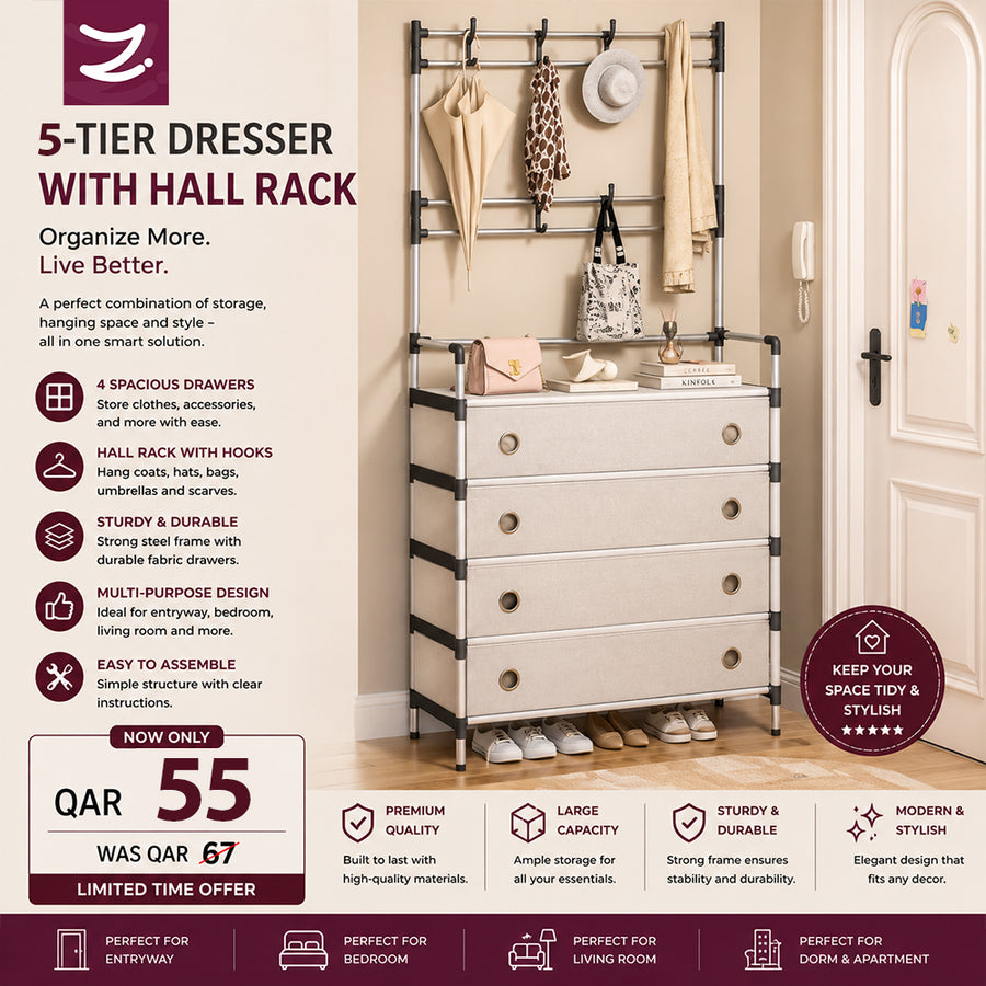 3 Tier Multipurpose Shelf