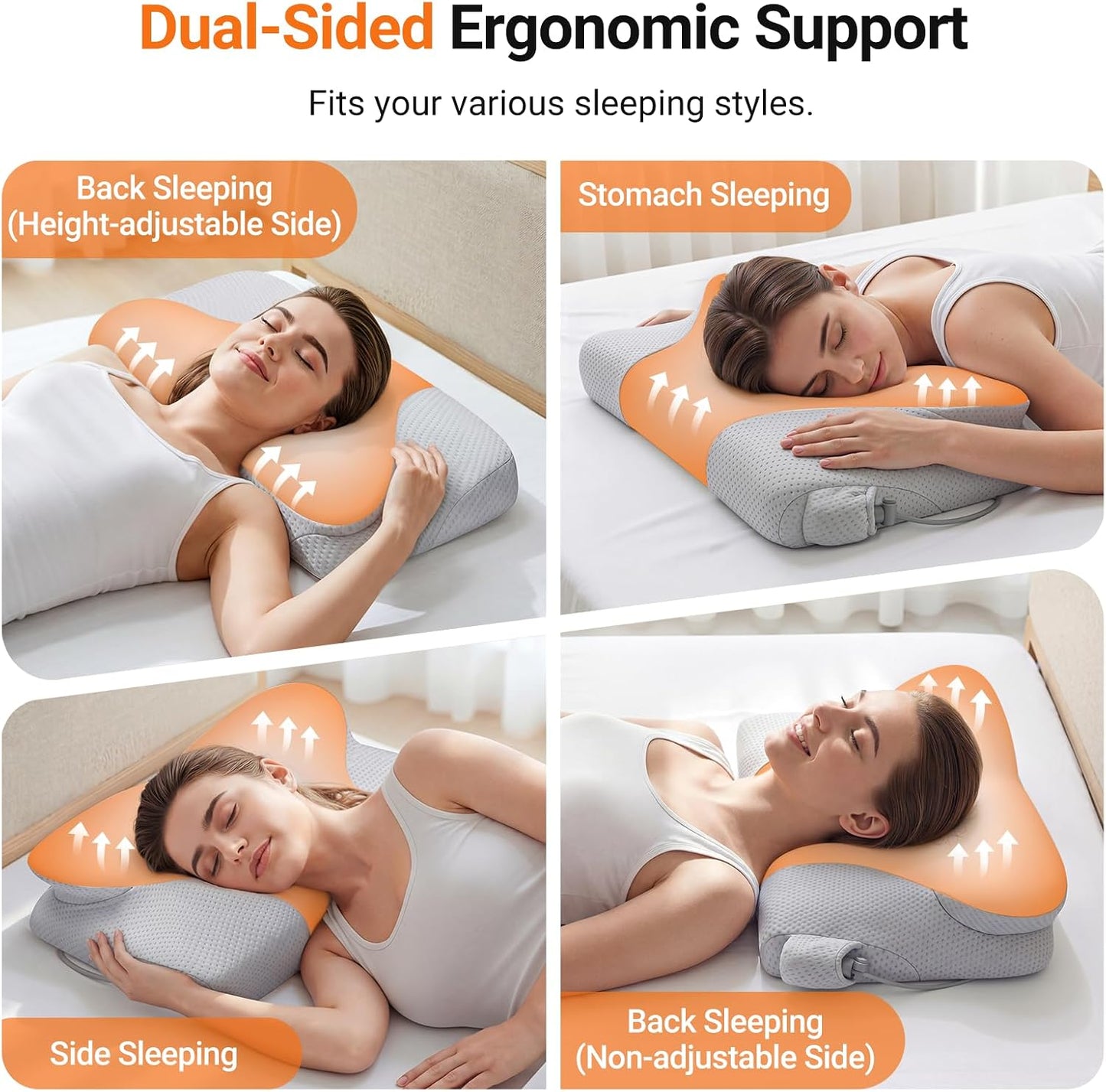 💤 Inflatable Cervical Neck Pillow