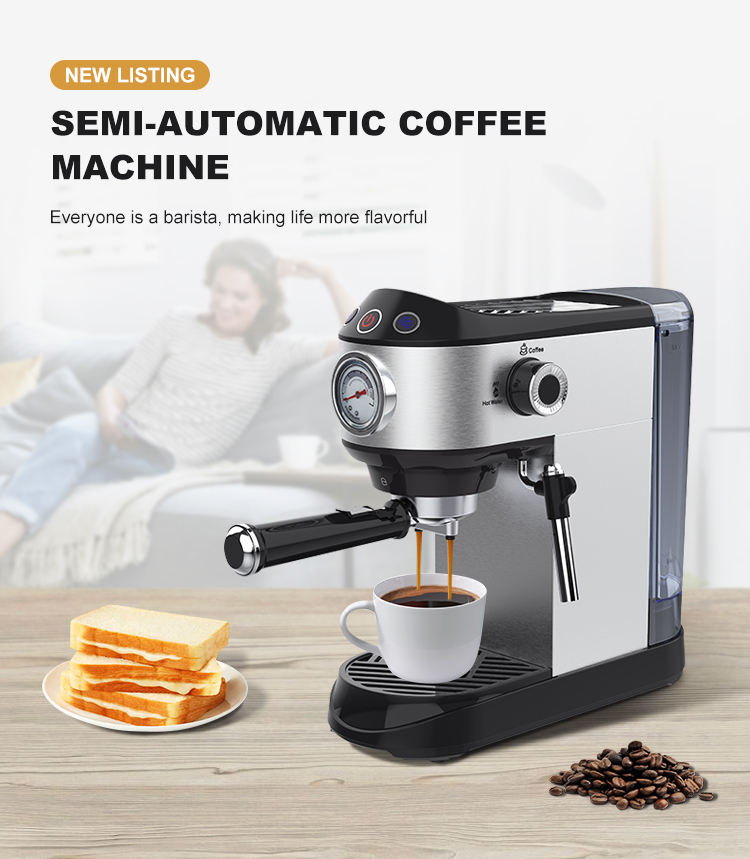 15-Bar Espresso Coffee Maker