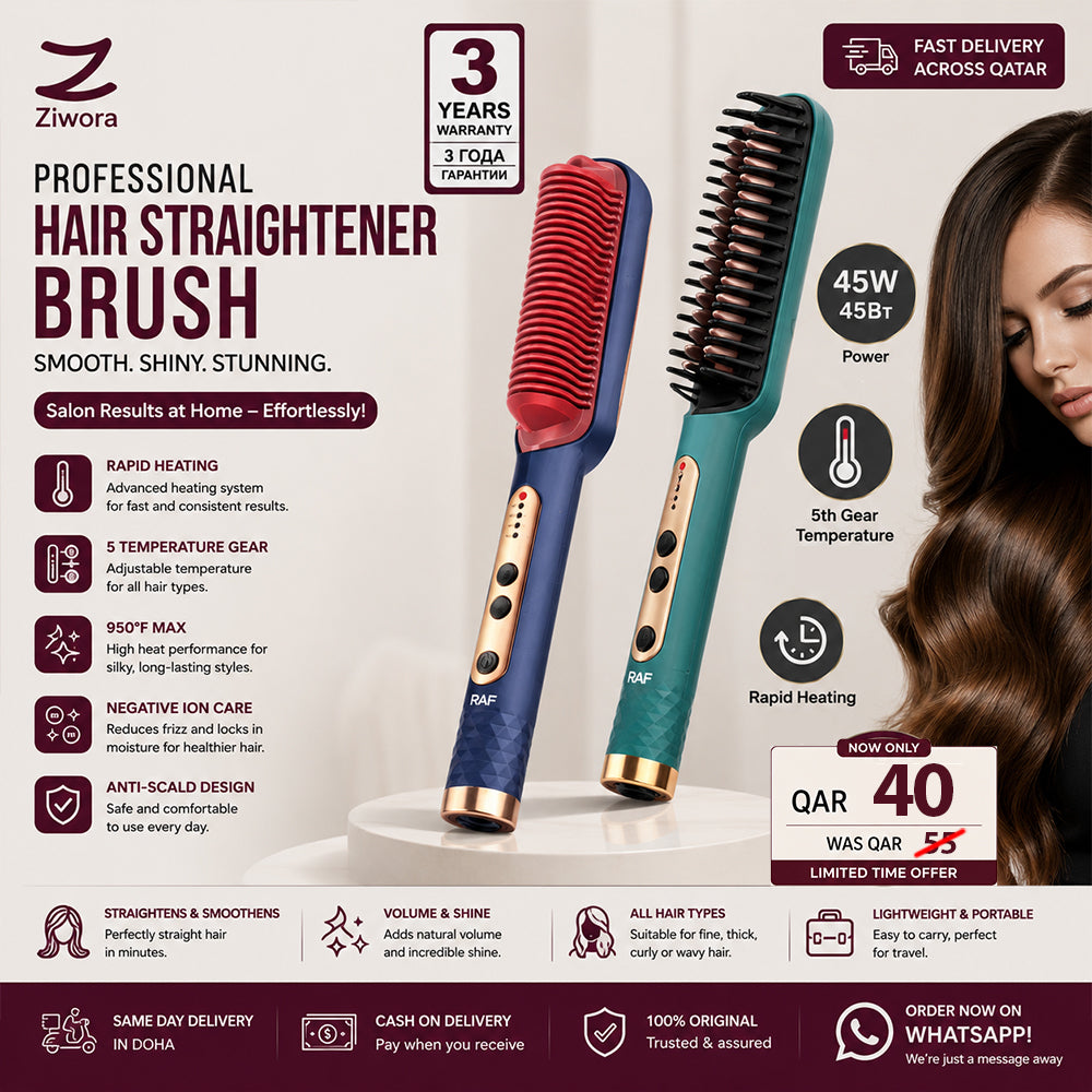 K-Skin Hair Straightening Brush
