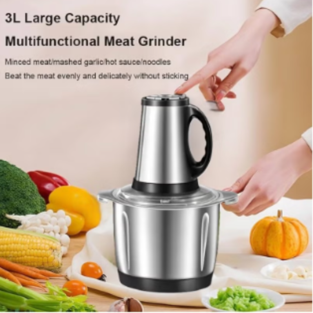 Jiham Stainless Steel Electric Meat Grinder