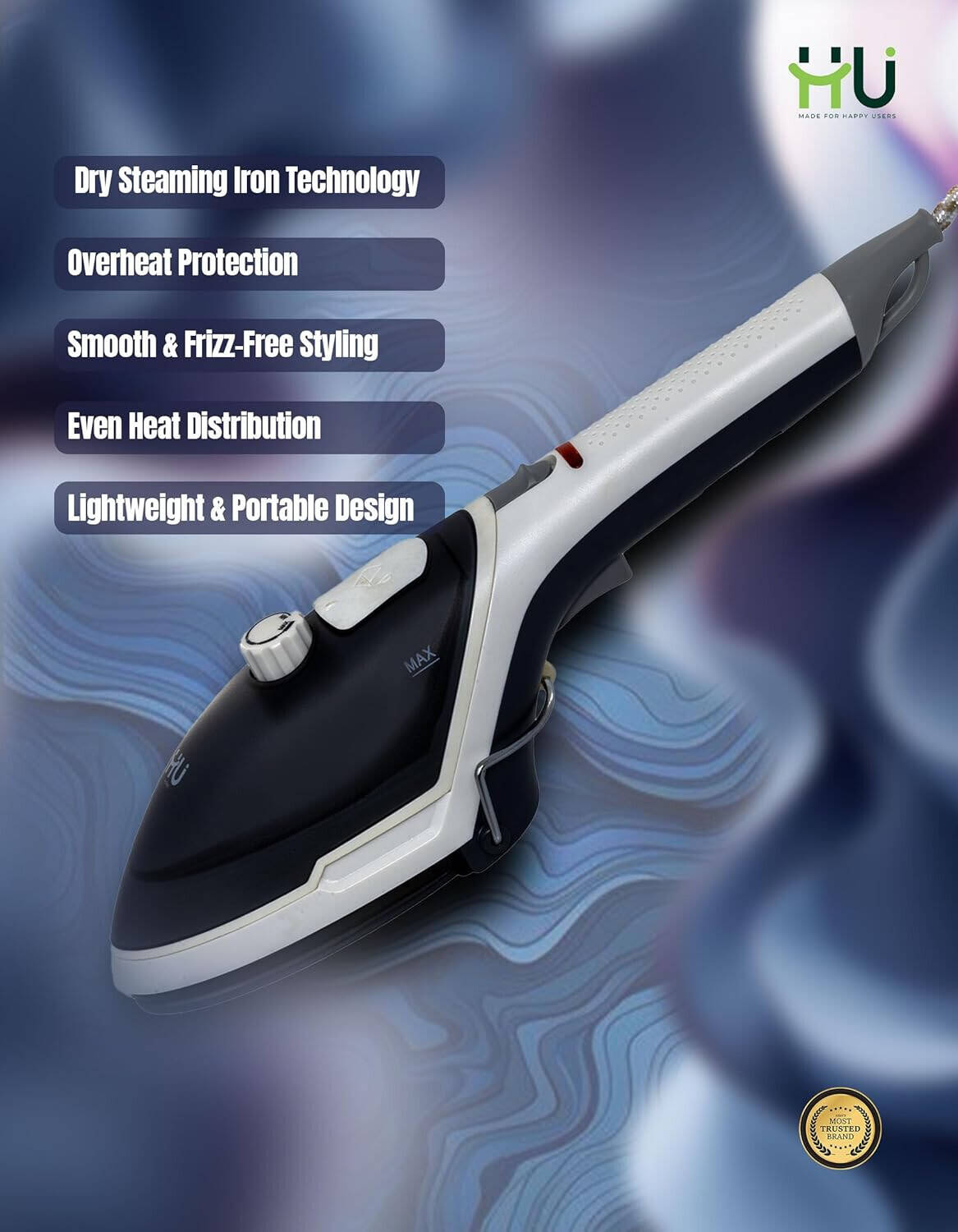 HU Steam Brush Garment Steamer