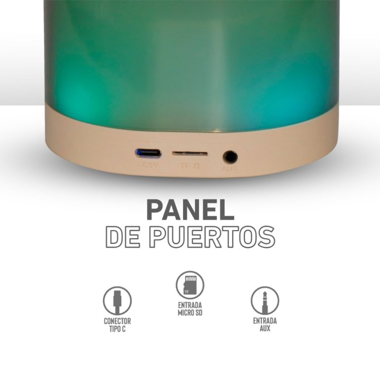 Mini Bluetooth Speaker with Wireless Microphone