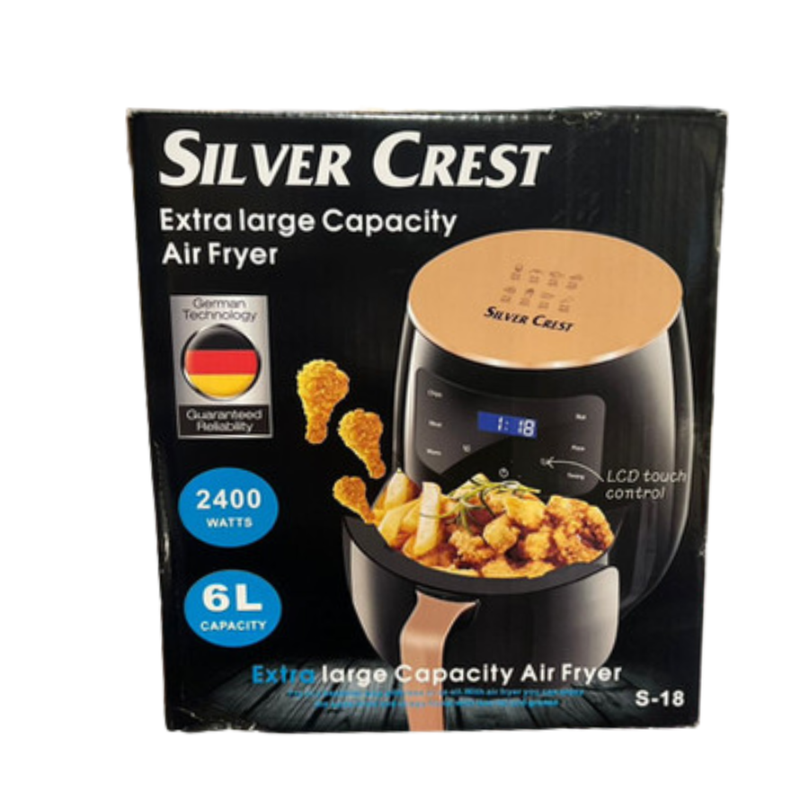 Silver Crest Extra Large Capacity Air Fryer 6L