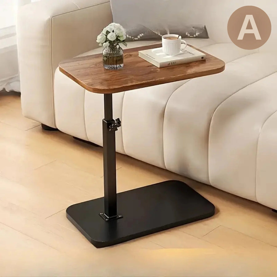 C Shaped Coffee Side Table