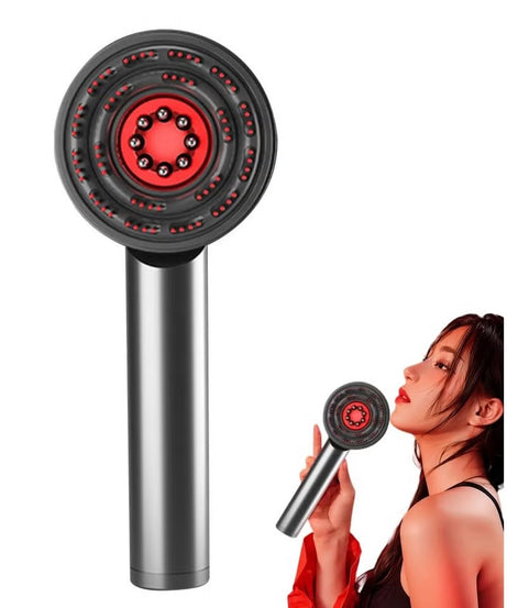 Scalp Massaging Brush Red Light Hair Comb Stimulates Hair Growth Comb Thinning Hair Treatment Therapy Comb