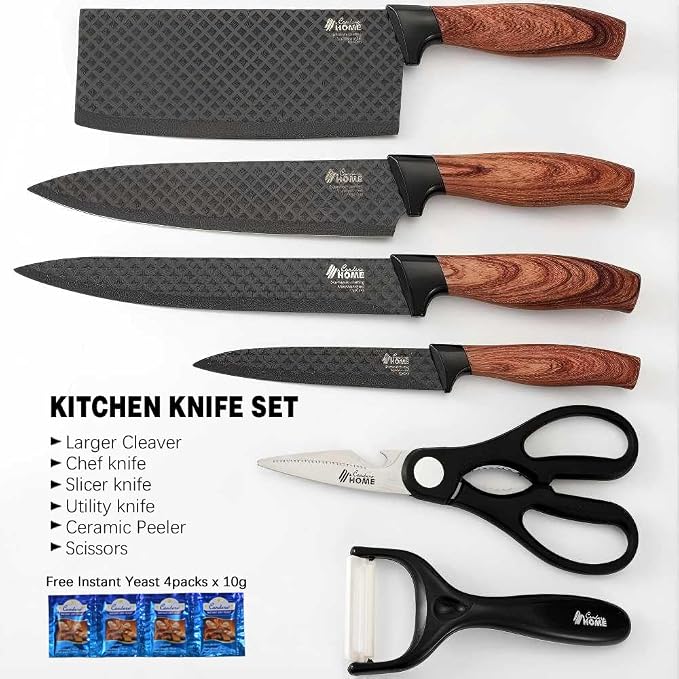 CONDERE HOME 6-Piece Kitchen Knife Set