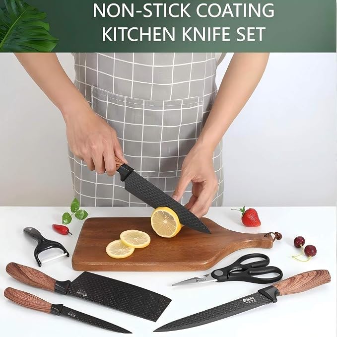CONDERE HOME 6-Piece Kitchen Knife Set