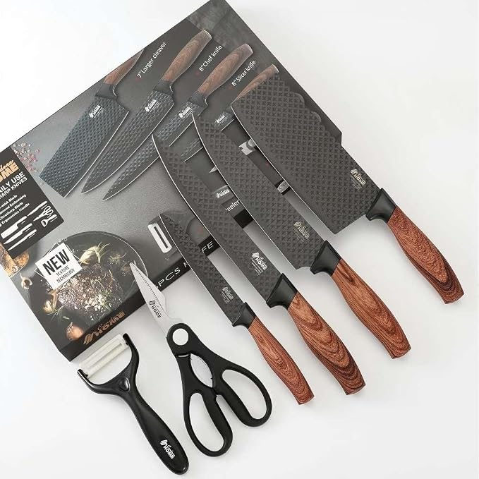 CONDERE HOME 6-Piece Kitchen Knife Set