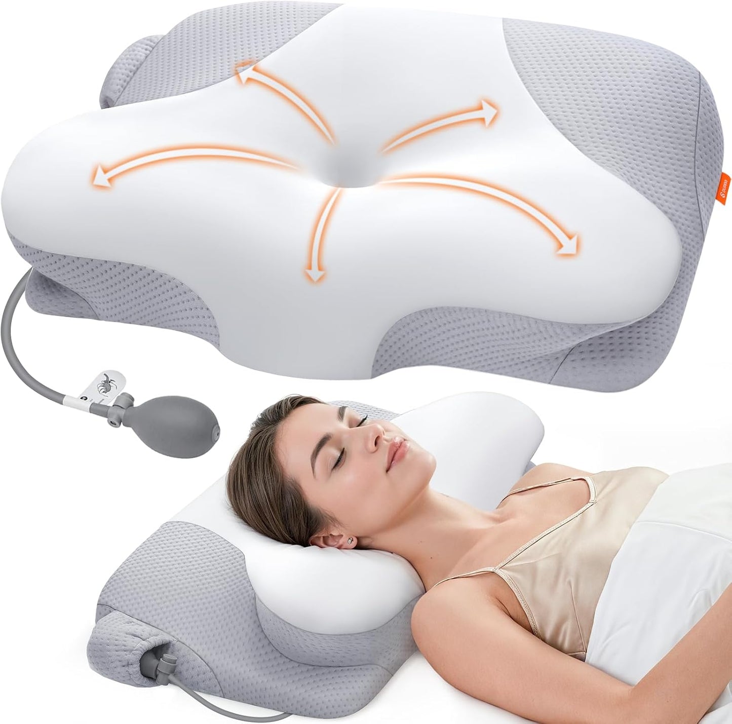 💤 Inflatable Cervical Neck Pillow