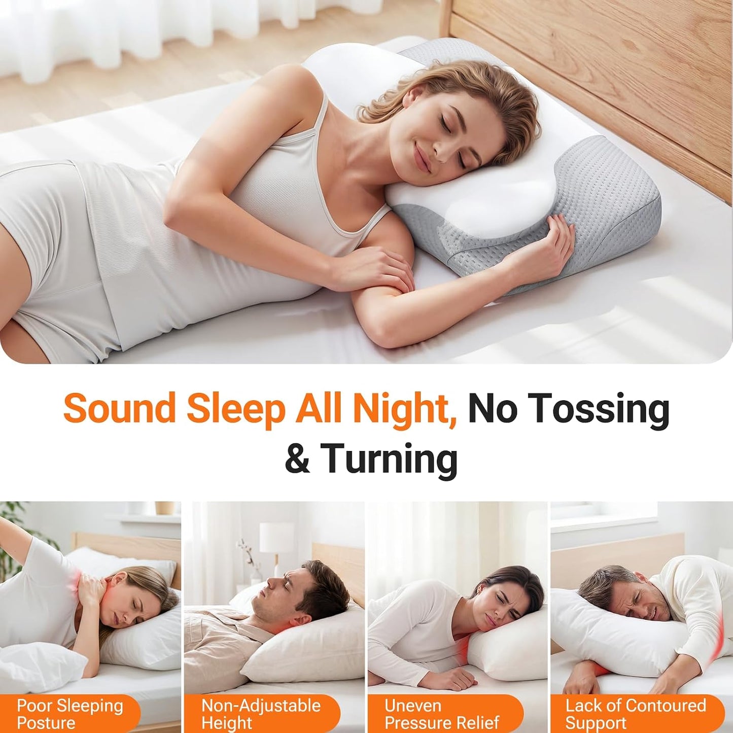 💤 Inflatable Cervical Neck Pillow