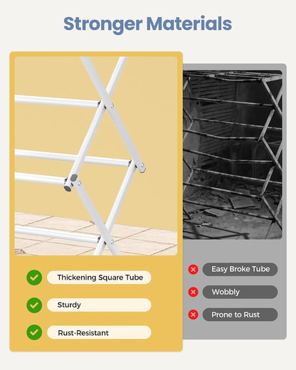 APEXCHASER 3-Tier Clothes Drying Rack