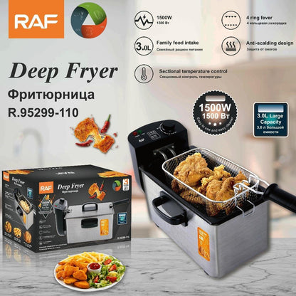 RAF 3L Deep Fryer – 2000W