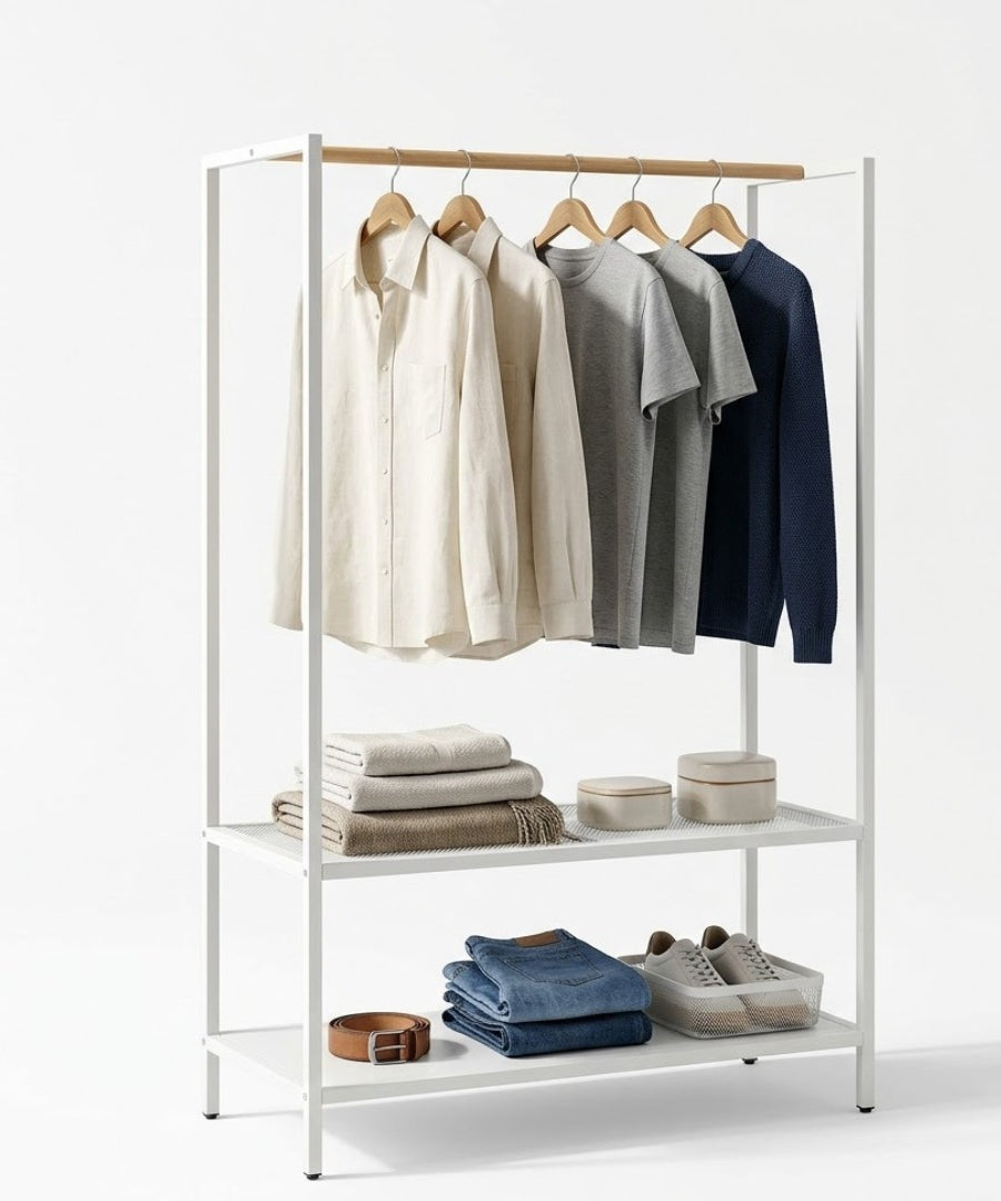 Three Layers Cloth Rack