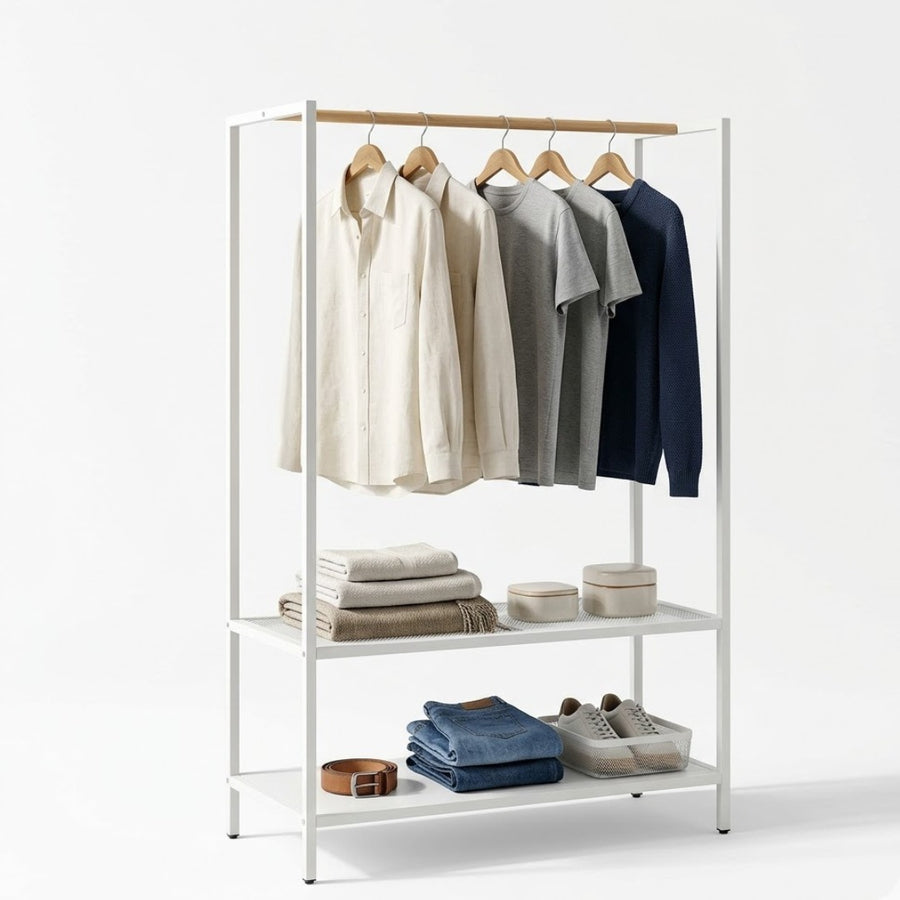 Three Layers Cloth Rack