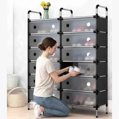 Dual Shoe Rack