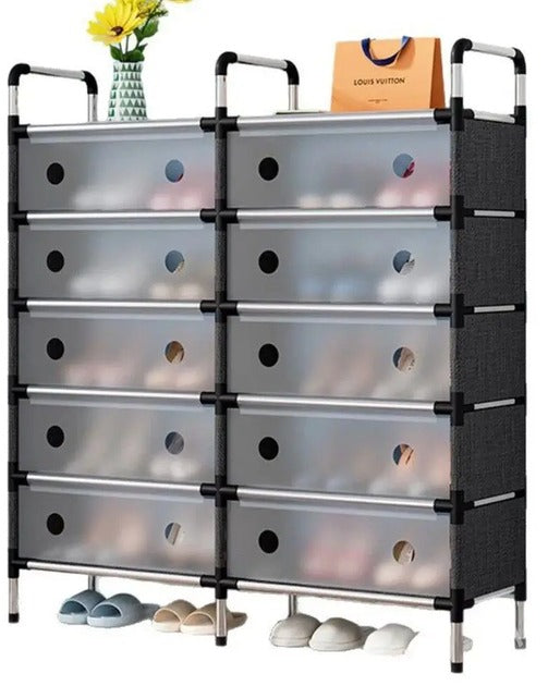 Dual Shoe Rack
