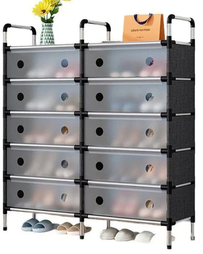 Dual Shoe Rack