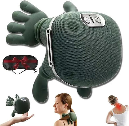 Cordless Hand Shaped Massage Neck & Shoulder Massager with Heating