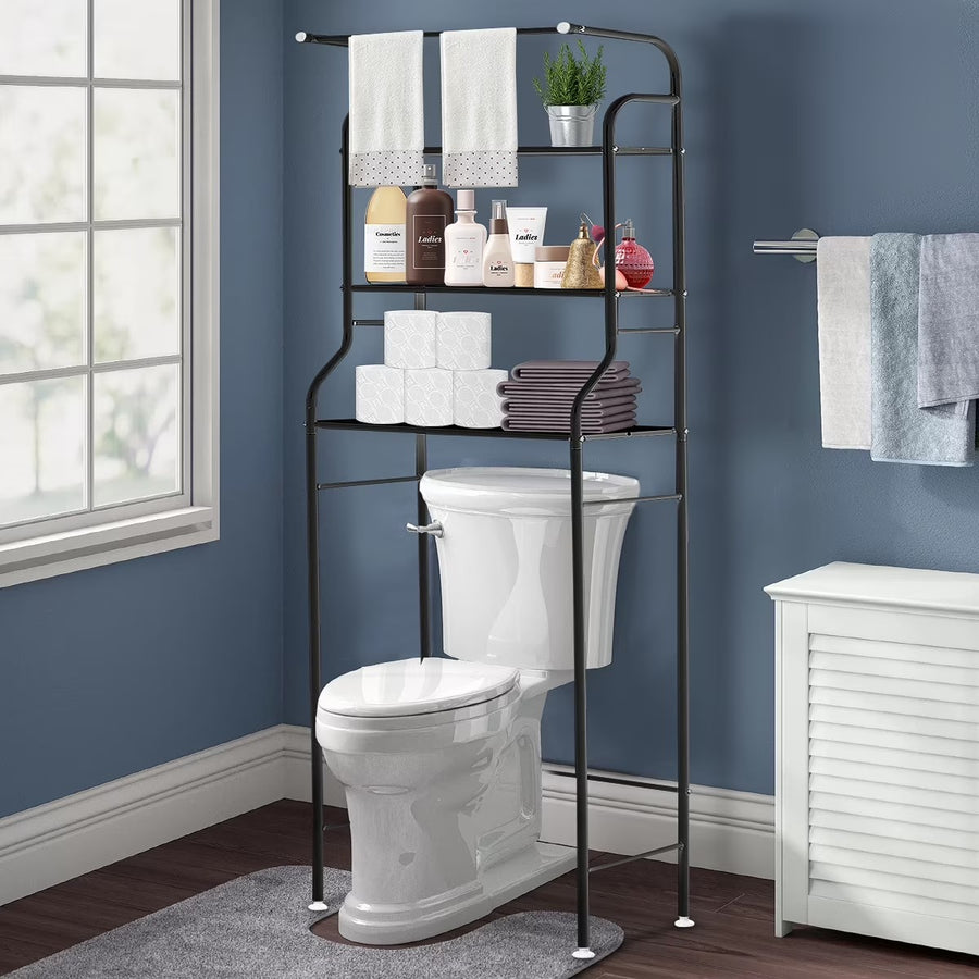 3-Tier Over-the-Toilet Bathroom Rack