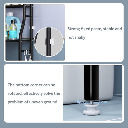 Over The Toilet Storage HONEIER 3 Tier Bathroom Shelf