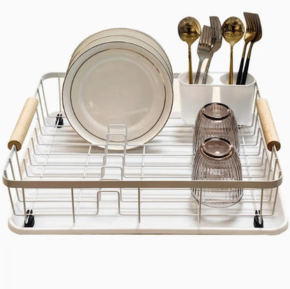 Kitchen Modern Plate Dish Rack Drainer Dish Drying Rack Drainer