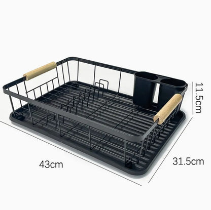Kitchen Modern Plate Dish Rack Drainer Dish Drying Rack Drainer