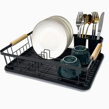 Kitchen Modern Plate Dish Rack Drainer Dish Drying Rack Drainer