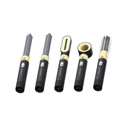 Porodo Lifestyle Multi-Styling Hair Dryer Set with 5 Drying Combs