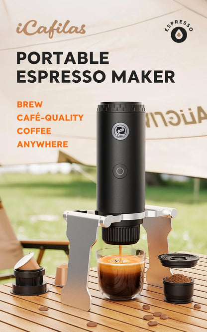 2-in-1 Portable Espresso Machine