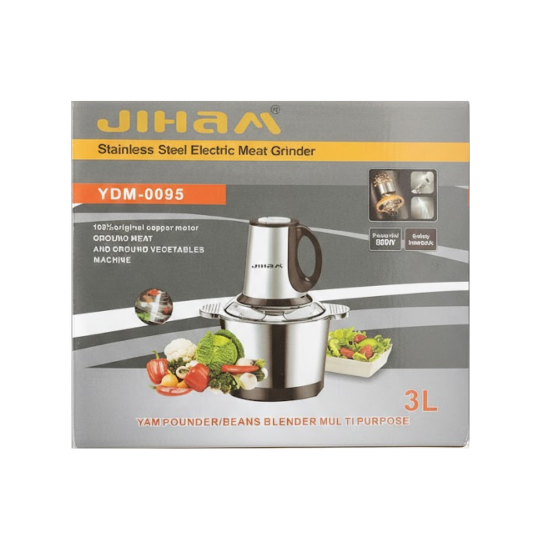 Jiham Stainless Steel Electric Meat Grinder