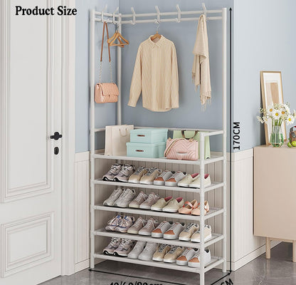 4 Tier Hall Tree Shoe Rack